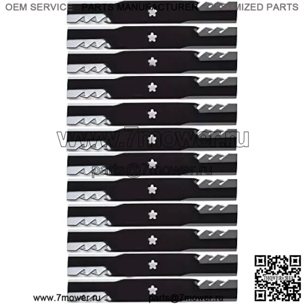 12PK Лезвия Oregon 95-605 Gator G3 для Husqvarna 54 дюйма YTH24V54