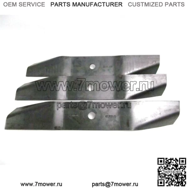 Оригинальный набор из 3 ножей для газонокосилки Ariens OEM 01593900 - Image 2