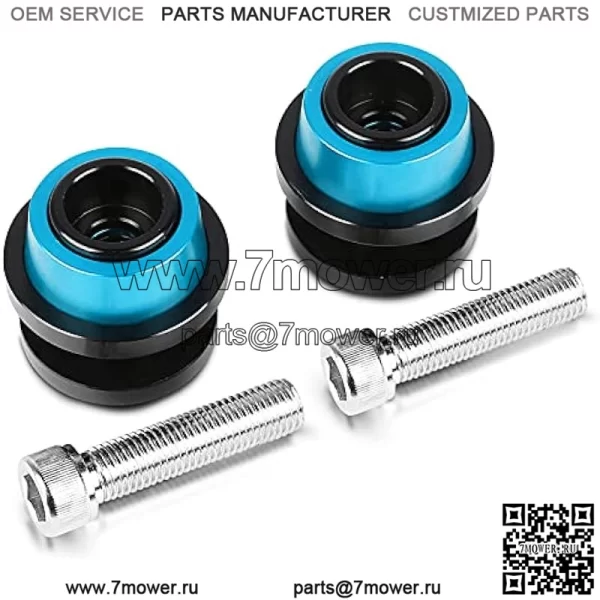Для DU.KE 125 200 390 Du.ke 790 Du.ke 890 RC 125 200 390 | Z750 Z1000 Нин.я 250R 650R | ZX6R ZX10R ZX12R 10MM 2шт. Универсальные крючки для маятника (10MM Голубой, M8 Nottolini) - Image 2