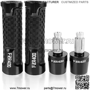 7/8 "22 мм для Y&AMAHA FZR400 1988 1989 1990 2001 2009 2015 2019 FZR 400 противоскользящие ручки для мотоцикла, ручки, крышка руля