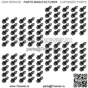 100 заклепок на крыльях для Polaris Sportsman 500/Sportsman 570 800 7661855 (Для: Polaris Sportsman 570)