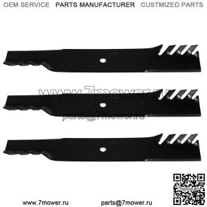 (3) Mower Blades  High Lift для Ferris 1520842 1520842S 5020842 61-дюймовая дека