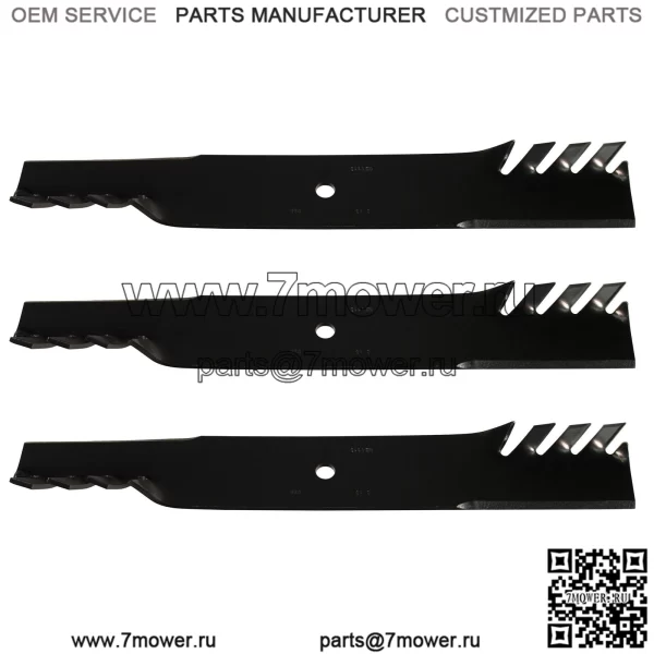 (3) Mower Blades  High Lift для Ferris 1520842 1520842S 5020842 61-дюймовая дека
