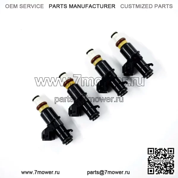 16450-PPA-A01 4 топливных форсунки, подходящие для Honda CRV CR-V 2.4L L4 2002-2004 гг. - Image 3
