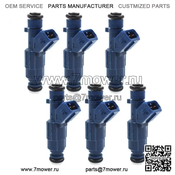 6 × топливных форсунок для Ford Falcon Fairlane LTD Territory 4.0L 2005–2021 гг.