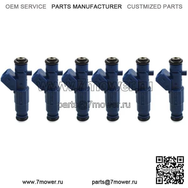 6 × топливных форсунок для Ford Falcon Fairlane LTD Territory 4.0L 2005–2021 гг. - Image 3