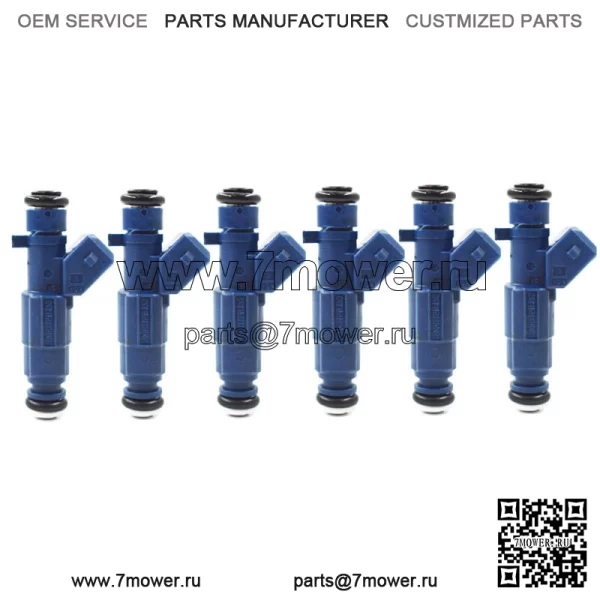 6 × топливных форсунок для Ford Falcon Fairlane LTD Territory 4.0L 2005–2021 гг. - Image 4