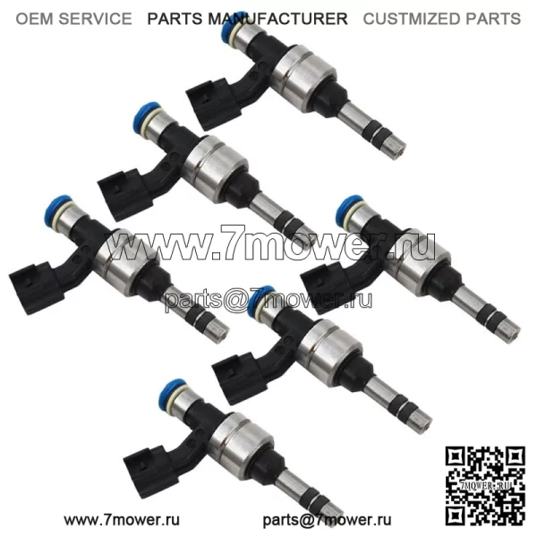 6X топливные форсунки для GMC Buick LaCrosse Chevrolet Cadillac CTS 3.0L V6