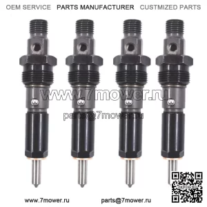 4 шт. форсунки дизельного топлива, пригодные для двигателя Cummins 4BT 4928990 390KAL59P6