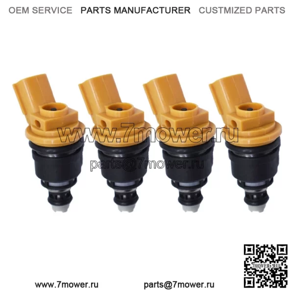 4 боковых топливных форсунки объемом 555 куб.см для Nissan Silvia S13/14/15 SR20DET 16600-RR543 - Image 2