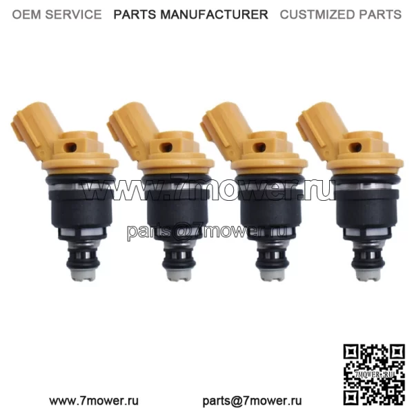 4 боковых топливных форсунки объемом 555 куб.см для Nissan Silvia S13/14/15 SR20DET 16600-RR543 - Image 3