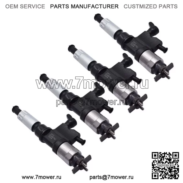 4 * Топливная форсунка 4HK1 подходит для Isuzu NPR NPR-HD Diesel 2001-2007 095000-5471 - Image 3