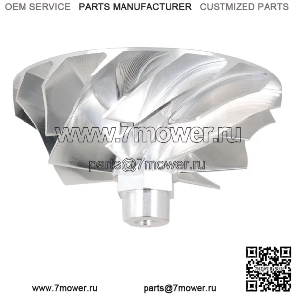 Для 94-03 Ford 7.3L Powerstroke Diesel 7 + 7 заготовка турбокомпрессорного колеса GTP38 - Image 2