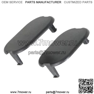 2шт черная крышка гайки центральной консоли, замена заглушки для Gm C5 Corvette
