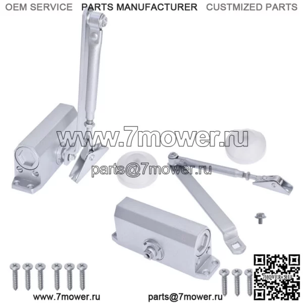 2X 25-45 кг универсального оборудования для тяжелых условий эксплуатации коммерческого дверного доводчика из алюминия - Image 3