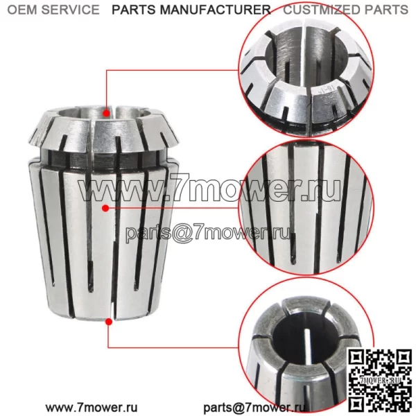 Набор из 15 пружинных цанг ER25 от 2 до 16 мм для CNC Engra - Image 4