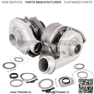 ForForFord F-Series, 6,4 л, дизельный двигатель Powerstroke 08-10, турбокомпрессор высокого + низкого давления