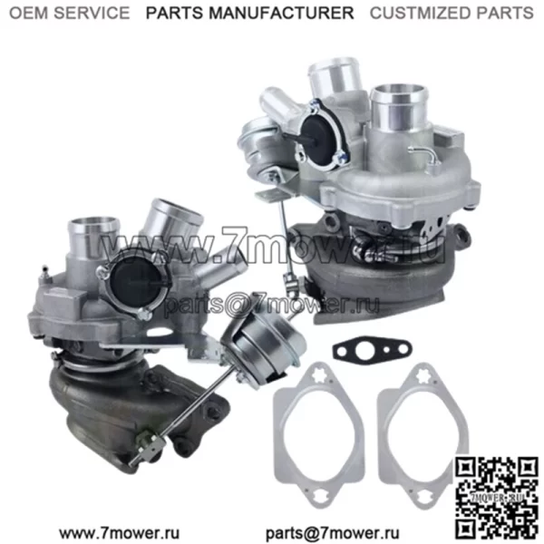 ForFord F150 3.5L 2011 2012 Комплект турбокомпрессора EcoBoost L&R с двумя турбинами 179204 179205