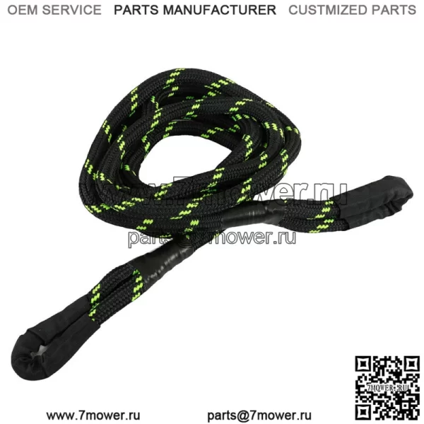 7/8"×20 футов, 30 000 фунтов, кинетический спасательный трос, буксирный трос, нейлоновый трос для рывка - Image 3