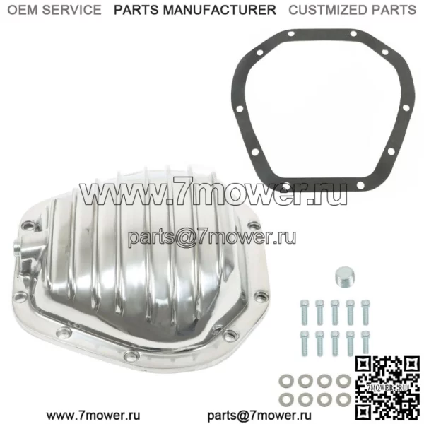 Для GM Ford Dodge Dana 60 10 болтов передняя полированная крышка дифференциала