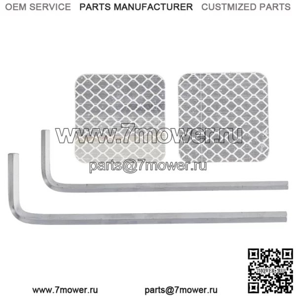 Комплект желтых зеркал бокового обзора NICHE для John Deere Gator HPX XUV 550 560 590 835 (Для: John Deere Gator CS) - Image 3