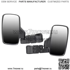 Комплект черных зеркал бокового обзора NICHE для John Deere Gator HPX XUV 550 560 590 835 (Для: John Deere Gator CS)