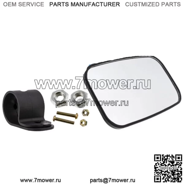 Черное зеркало заднего вида NICHE для John Deere Gator HPX XUV 550 560 590 625 835 (для: John Deere Gator CS)