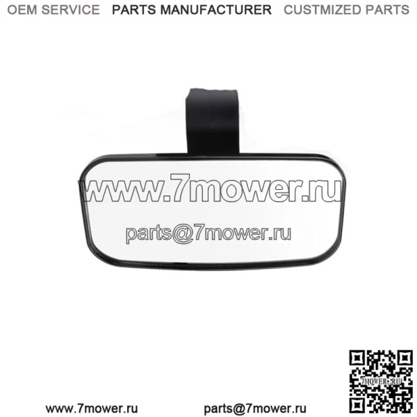 Центральное зеркало заднего вида UTV для Honda Talon Kawasaki Teryx Yamaha YXZ 1,5-2 дюйма (для: John Deere Gator CS)