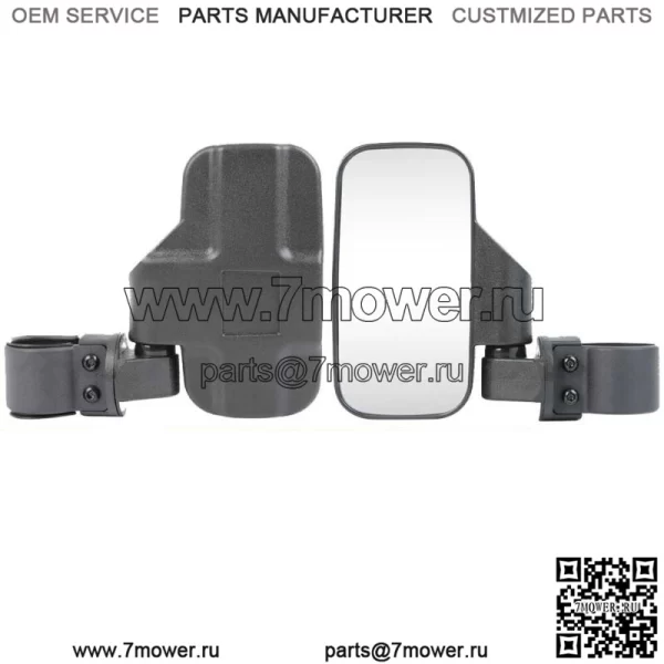 Боковые зеркала заднего вида UTV 1,75-2 дюйма для John Deere Gator EFI 25I 825I 860I 855D (для: John Deere Gator CS)