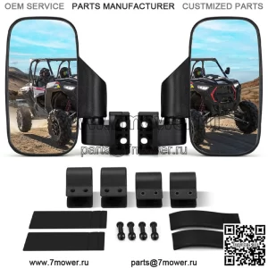1,75 "-2" боковое зеркало UTV, зеркала заднего вида для Polaris Ranger RZR 800 900 1000