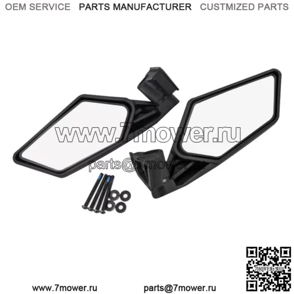 Боковые зеркала заднего вида UTV Racing для Can Am Maverick X3 Max Turbo R 2017-2020