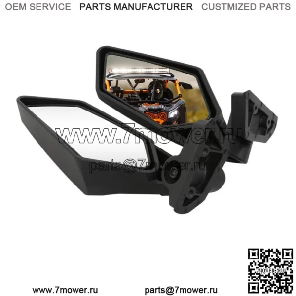 ДЛЯ 2017-2023 Can Am Maverick X3 MAX Racing боковые зеркала заднего вида левое и правое
