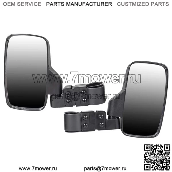 Комплект боковых зеркал для John Deere Gator HPX XUV 550 560 590 835 Черный (для: John Deere Gator HPX HPX815E)