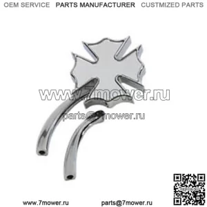 Хромированная заготовка Firefighter Maltese Iron Cross Mirror Harley Custom Chopper Bobber (Для: Harley-Davidson)