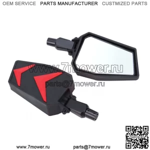 Регулируемые зеркала заднего вида UTV, планка 1,75 дюйма для Polaris RZR Ranger 800 900 1000 (для: более одного автомобиля)