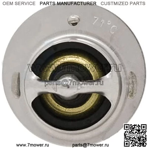 Термостат - 160° F подходит для John Deere 4500 870 4200 7700 4475 990 4610 570 8500 790 670 3520 3215 3033R 4710 5575 4300 770 2520 3720 4105 4600 4400 3320 7775 6675 1070 3120 4700 575 подходит для Мустанга - Image 3