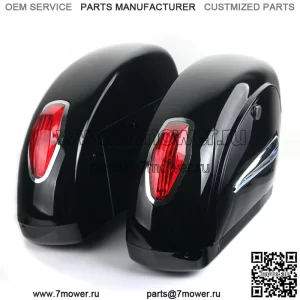 Жесткая пластиковая боковая коробка мотоцикла для Harley Davidson