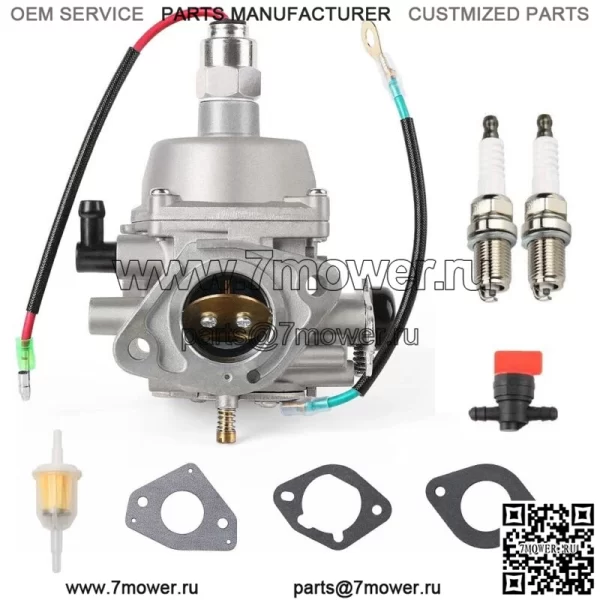 Карбюратор для газонного трактора John Deere L130 с двигателем Kohler Command 23л.с. 673см3