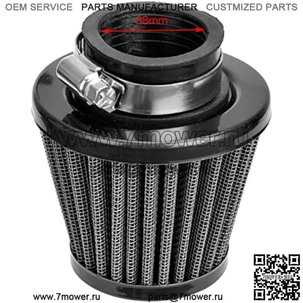 Карбюратор Racing VM22 для Predator 212cc 196cc 224cc Coleman CT200U BT200X GX160 GX200 6,5 л.с. клонированный двигатель с верхним расположением клапанов KT196 Baja MB200 Mini Bike Go Kart с 38-миллиметровым воздушным фильтром, черные детали - Image 2