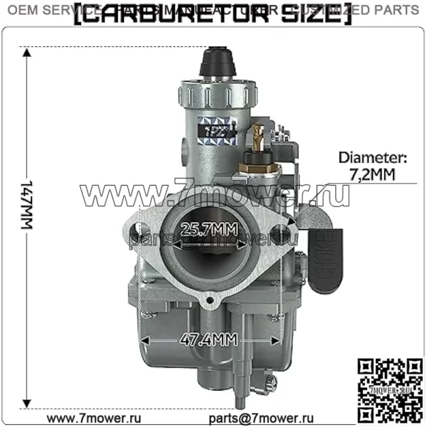 V22-212 VM22 Замена карбюратора для Predator 212cc 196cc Honda GX160 GX200 6,5 л.с. Двигатель-клон CT200U KT196 Baja MB200 Moto Mini Bike Race Go Kart - Image 2
