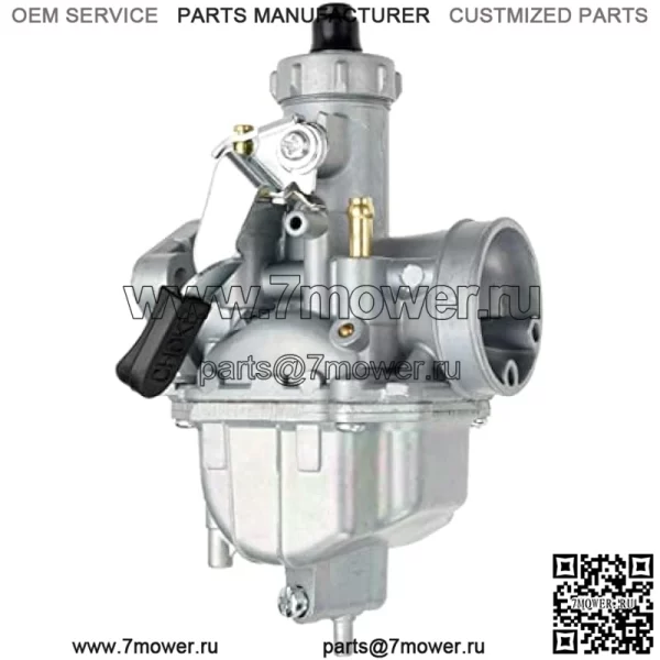 VM22 Racing Performance Карбюратор Mikuni Карбюратор Впускная труба карбюратора Воздушный фильтр подходит для Predator 212cc 212cc Mini Bike Go Kart GX200 196cc Двигатель Honda Clones Go Kart Motor (красный) - Image 3