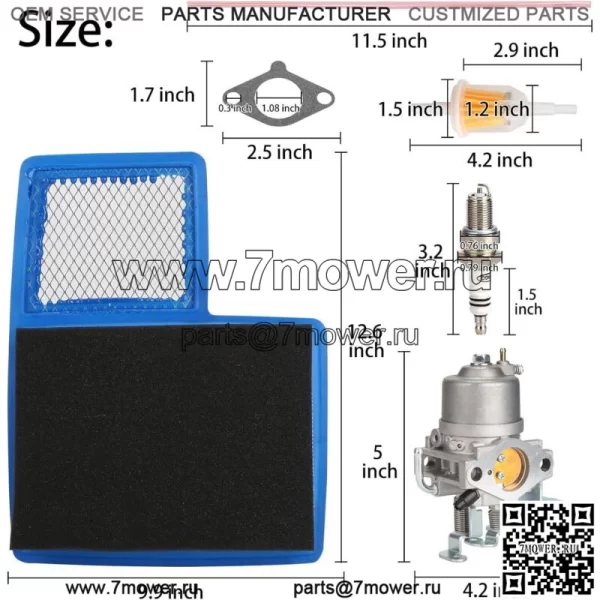 Комплект карбюратора для гольф-кара для Yamaha G16 G18 G19 G20 G21 1996-2002 4-тактный двигатель - Image 2