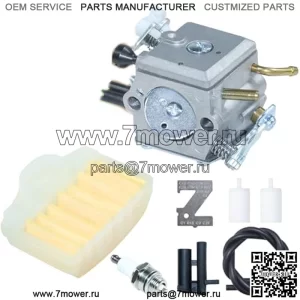 503281801 Карбюратор с воздушным фильтром 575269103 в сборе для Husqvarna 362 365 371 372 Бензопила заменяет Husqvarna 5032818-01 5032832-03 503281801 503283203 Hd-12B