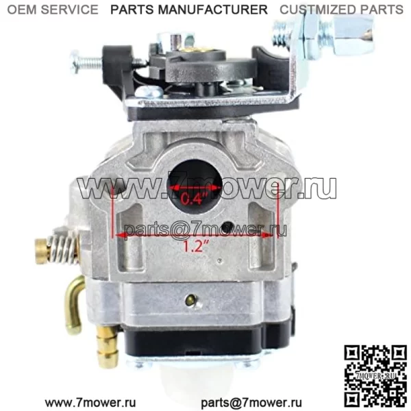 531008681 531002419 Карбюратор для Husqvarna 120LC 120L 120R 125R 125RD 125LD 125LDX 132LD 132R 132RD 142R 224L 226RJ 324L 324LDX 324LX 324HDA 52 4ЛК Триммер - Image 4