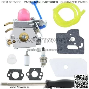 Карбюратор 128LD для Husqvarna 128CD 128C 128L 128R 128RJ, комплект для настройки триммера, заменяет карбюратор Zama C1Q-W40A 545081848