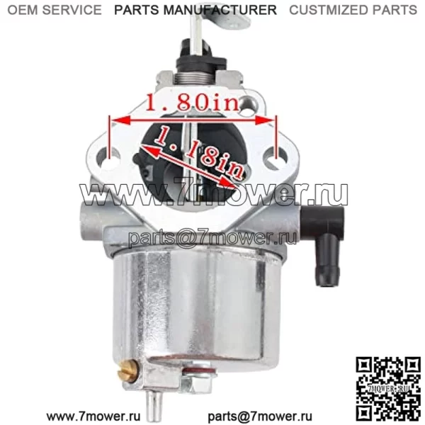 15003-2647 Карбюратор для Kawasaki FE290D, FE290R, HF100A с изоляционной прокладкой Club Car - Image 4