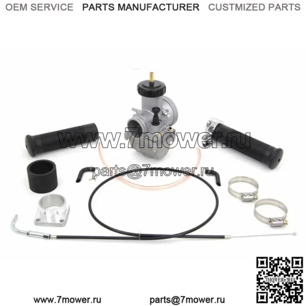 Комплект запасного карбюратора OKO 34 мм с плоской стороной Harley Side Valve Servi-Car GWU (для: Harley-Davidson)