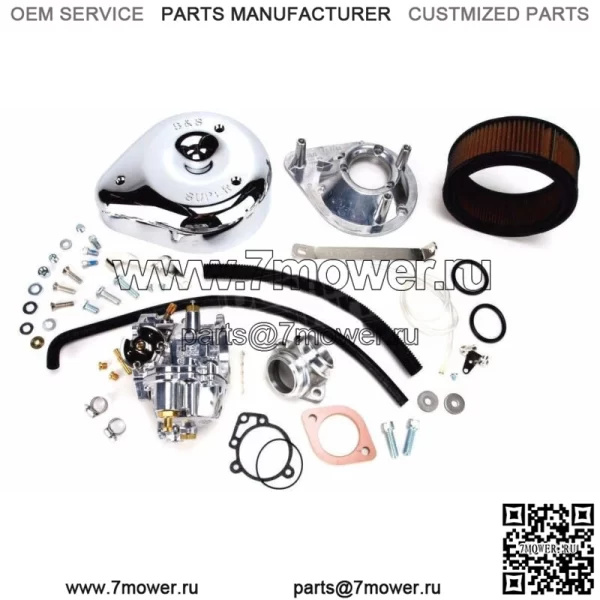 Комплект карбюратора Super E Carb 1957-1978 Harley Sportster Ironhead XL 11-0404 (Для: Harley-Davidson)