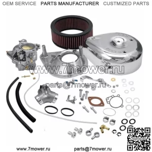 Комплект впускного коллектора карбюратора Super E Shorty Carb 04-06 Harley Sportster XL (Для: Harley-Davidson)