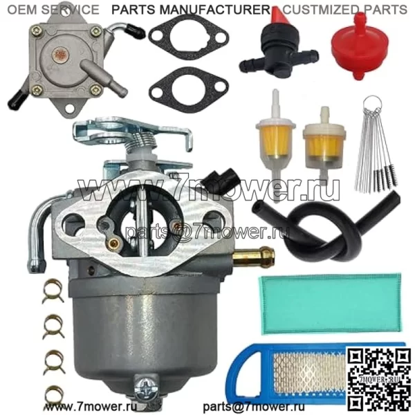 AM122006 Карбюратор подходит для John Deere AM18740 AM121391 Gator 6X4 Worksite PC2387 32429 32256 32414 32429 Заменить карбюратор Gator 4x2. С воздушным фильтром и топливным насосом